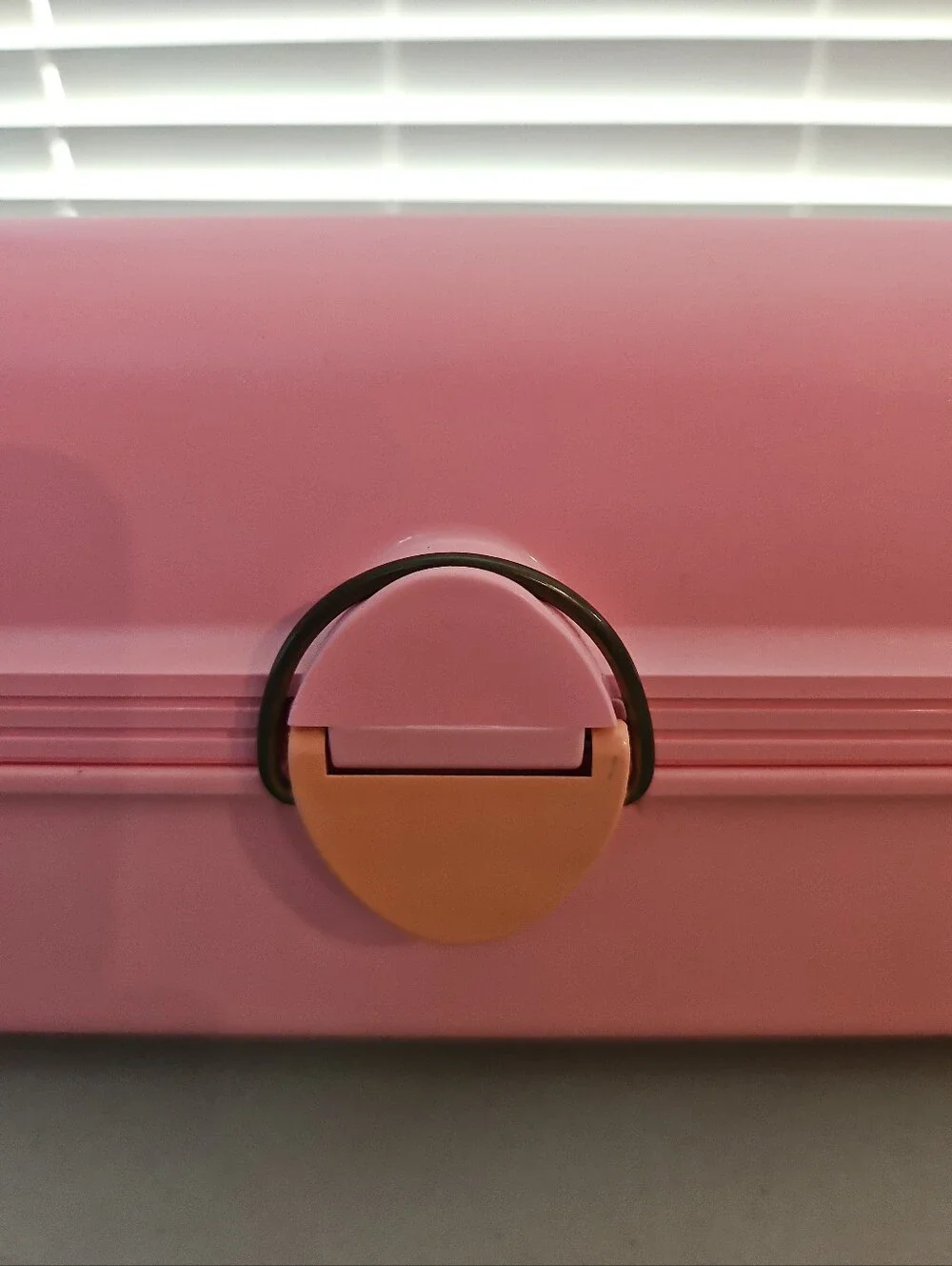 Y2k 1990s Pink Caboodles Cosmetic Box Organizer Plano Molding 2602 Swing Trays